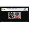 Image 1 : 1874 Fifth Issue Twenty-Five Cents Fractional Currency Note Fr.1309 PCGS Choice Unc 63