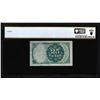 Image 2 : 1874 Fifth Issue Twenty-Five Cents Fractional Currency Note Fr.1309 PCGS Choice Unc 63