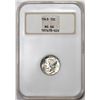 Image 1 : 1943 Mercury Dime Coin NGC MS66 Old Fatty Holder