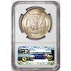 Image 2 : 1883-O $1 Morgan Silver Dollar Coin NGC MS63 Nice Toning