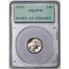 Image 1 : 1934 Mercury Dime Coin PCGS MS63FB Old Rattler Holder