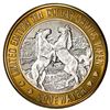 Image 1 : .999 Fine Silver Edgewater Laughlin, Nevada $10 Limited Edition Gaming Token