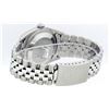 Image 3 : Rolex Men's Stainless Steel White Roman Datejust Wristwatch