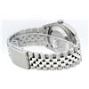 Image 4 : Rolex Men's Stainless Steel White Roman Datejust Wristwatch