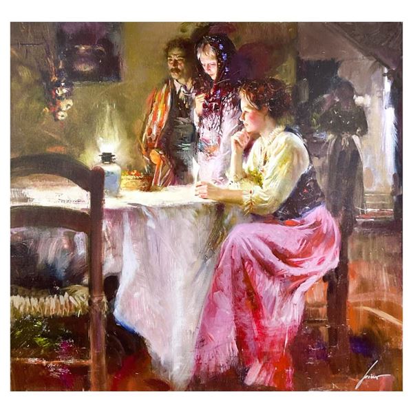 Pino (1939-2010) "Mystical Light" Limited Edition Giclee on Canvas