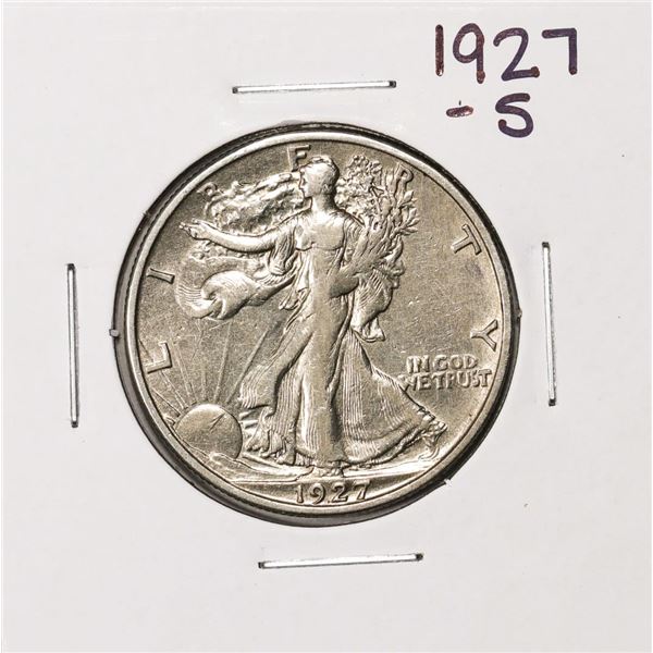 1927-S Walking Liberty Half Dollar Coin