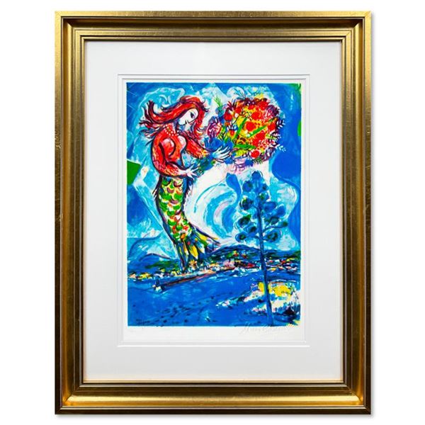 Chagall (1887-1985) "La Sirene Au Pin" Limited Edition Lithograph on Paper