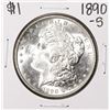 Image 1 : 1890-S $1 Morgan Silver Dollar Coin