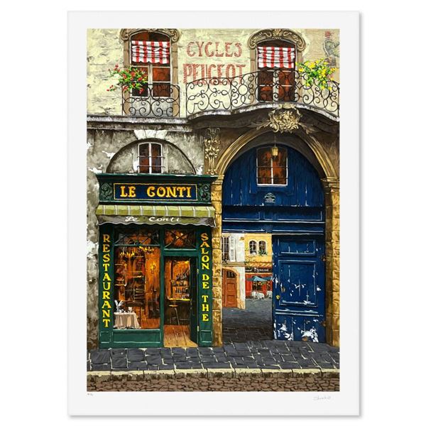 Viktor Shvaiko "April in Paris (White)" Limited Edition Printer's Proof on Paper