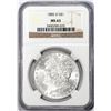Image 1 : 1885-O $1 Morgan Silver Dollar Coin NGC MS63