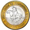 Image 2 : .999 Silver City Casino Las Vegas, Nevada $10 Limited Edition Gaming Token