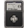Image 1 : 2002 $10 Platinum American Eagle Coin NGCX Mint State 9.9