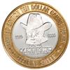 Image 2 : .999 Silver Sam Boyd's Sam's Town $10 Casino Gaming Token Limited Edition