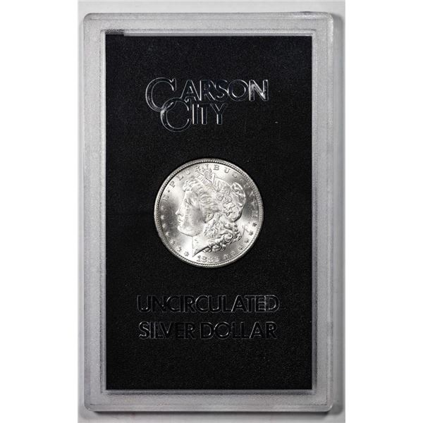 1882-CC $1 Morgan Silver Dollar Coin GSA Hoard Uncirculated w/Box & COA