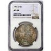 Image 2 : 1901-O $1 Morgan Silver Dollar Coin NGC MS64 Great Toning