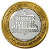 Image 3 : .999 Silver Four Queens Casino Hotel Las Vegas $10 Limited Edition Gaming Token