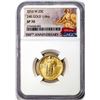 Image 1 : 2016-W Standing Liberty Quarter Dollar Gold Centennial Commemorative Coin NGC SP70