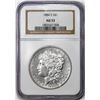 Image 1 : 1884-S $1 Morgan Silver Dollar Coin NGC AU53