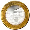 Image 4 : .999 Silver Riverboat Reno, Nevada $10 Casino Limited Edition Gaming Token