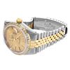 Image 4 : Rolex Mens Two Tone Champagne Index Diamond Datejust Wristwatch With Rolex Box