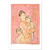 Image 1 : Edna Hibel (1917-2014) "Sonya and Family" Limited Edition Lithograph on Paper