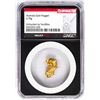 Image 2 : 3.79 Gram Australia Gold Nugget NGC Vaultbox Unvaulted