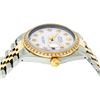Image 9 : Rolex Mens Two Tone Diamond Dial Datejust Wristwatch