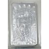 Image 1 : 10 Oz .999 Silver 2-Sided Art Bar 
