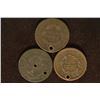 Image 2 : 1817, 1822 & 1856 US LARGE CENTS WITH HOLES