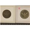 Image 2 : 1898 & 1909 SILVER BARBER QUARTERS