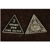 Image 2 : 2-2 GRAM .999 FINE SILVER PYRAMID SHAPED PF INGOTS