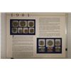 Image 2 : 1981 US MINT SET (UNC) P/D ON LARGE INFO CARD THIS