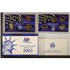 Image 1 : 2003 US PROOF SET (WITH BOX) & WITH CERTIFICATE
