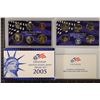 Image 1 : 2005 US PROOF SET (WITH BOX) & WITH CERTIFICATE