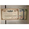 Image 2 : 4 VINTAGE STOCK CERTIFICATES BALTIMORE AND OHIO