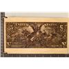 Image 1 : CUSTOM ENGRAVED CURRENCY BOX WITH EDUCATIONAL