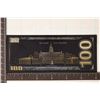 Image 2 : GOLD FOIL REPLICA OF A US $100 FRN BLACK IN COLOR