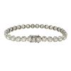 Image 2 : 7.58 ctw Diamond Tennis Bracelet - 14KT White Gold