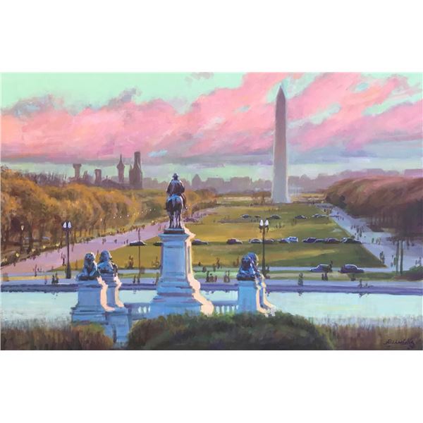 Washington Monument by Richard Zu Ming Ho