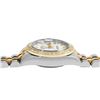 Image 7 : Rolex Ladies 18K Gold And Steel White Roman Diamond Bezel Hidden Clasp Datejust