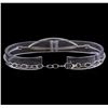Image 2 : 0.40 ctw Diamond Bracelet - 14KT White Gold
