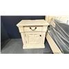 Image 2 : KIND SIZE BED SET WITH ONE NIGHT STAND (MATTRESS NOT INCLUDED)