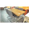 Image 2 : DINNING TABLE WITH 4 CHAIRS