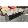Image 1 : FAUX MARBLE COFFEE TABLE