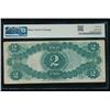Image 2 : 1880 $2 Legal Tender Note PMG 55