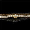 Image 2 : 14KT Yellow Gold 5.75ctw Diamond Bracelet