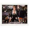 Image 1 : Edouard Manet Bar At The Folies Bergene Estate Signed Limited Edition Giclee