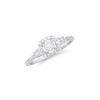 Image 1 : 14KT White Gold 0.50ctw Diamond Ring