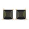 Image 3 : 14KT Yellow Gold 1.48ctw Green Tourmaline Earrings