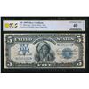 Image 1 : 1899 $5 Chief Silver Certificate PCGS 40